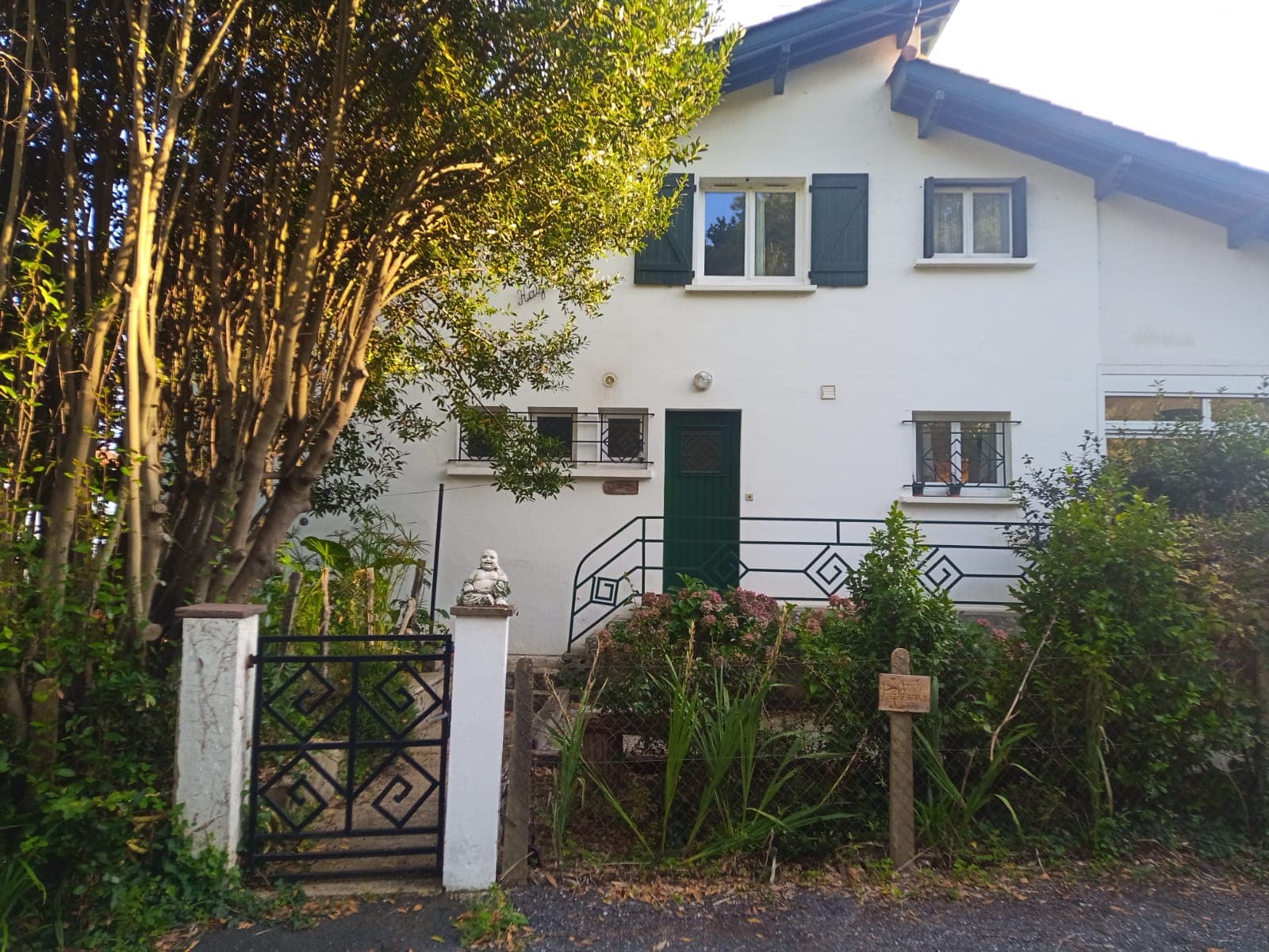 Vue extérieure du lieu de pratique